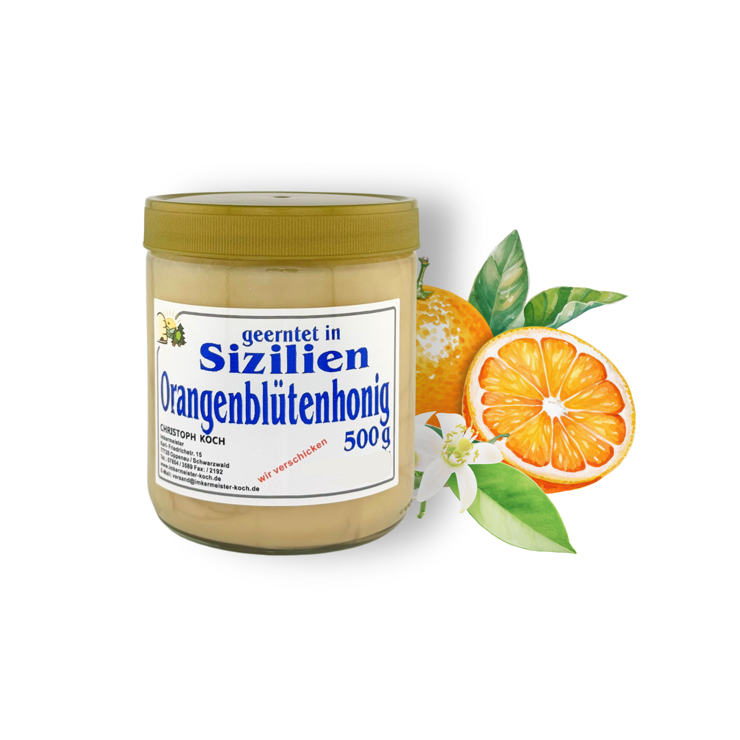 Orangenhonig