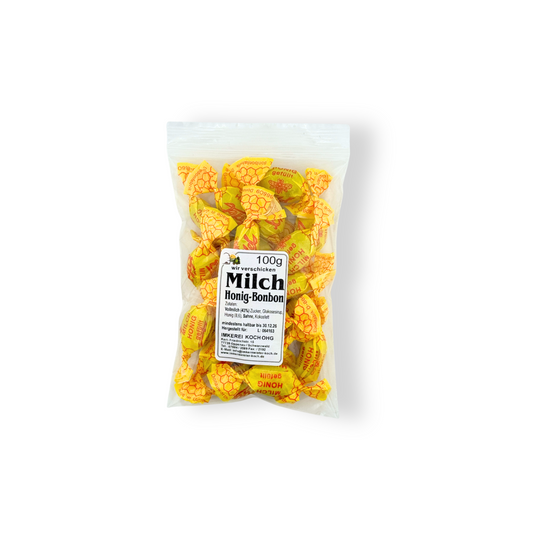 Milch Honig Bonbon